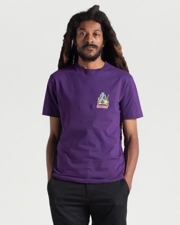 Camiseta Volcom Catv Roxa GG