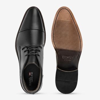 Bota Social Couro Macio Ferracini Masculino Open 6355-262G 43 / PRETO 1
