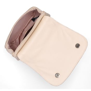 Bolsa Satchel Pequena Luz da Lua - 2000545 UNI / Marfim-marfim