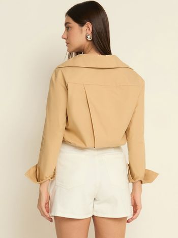 Short Saia de Sarja Off White 38 / Off White