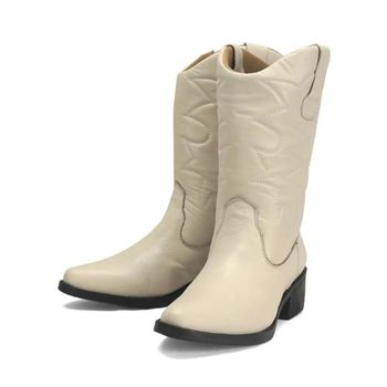 Bota Feminina Western Texana Fluffy Ana Mello 38