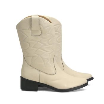 Bota Feminina Western Texana Fluffy Ana Mello 38
