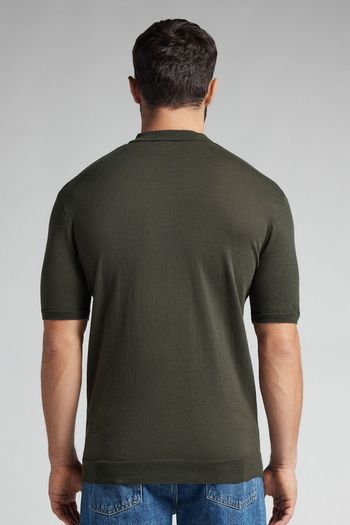 Camiseta Polo Em Algodão - Verde P / Verde