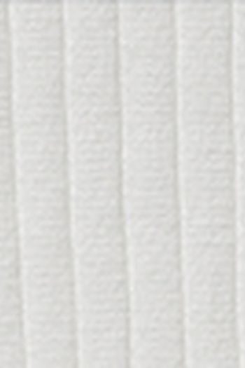 Camiseta Polo Em Algodão Canelado - Branco P / Branco