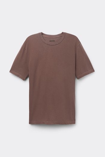 Camiseta Washed Collection Em Algodão - Marrom P / Marrom