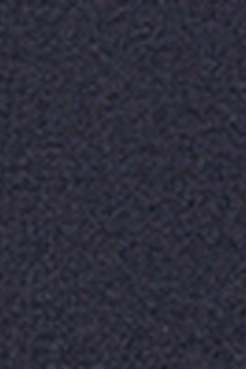 Polo De Manga Comprida Em Algodão Com Zíper - Azul P / Azul