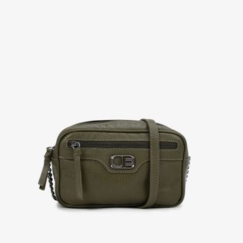 Bolsa Tote Verde Olive Couro Único