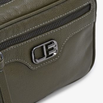 Bolsa Tote Verde Olive Couro Único