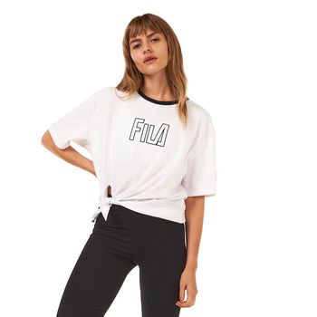 Camiseta Fila Cropped Street Hop Feminina M / Branco