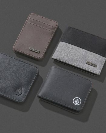 Carteira Volcom Block Stone Preta UN / Preto