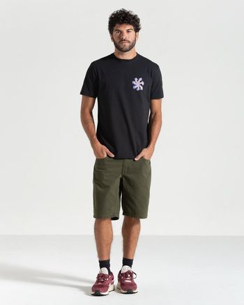 Camiseta Volcom Typhoon Preta G / Preto
