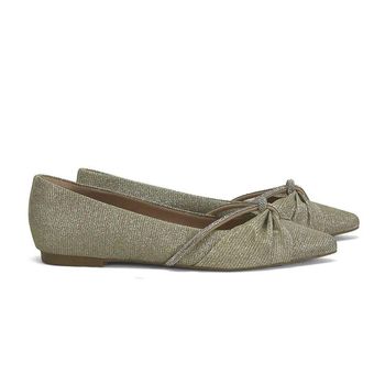 Sapatilha Glitter e Cristal Ana Mello 35