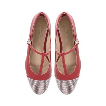 Sapatilha Vernz Bico com Cristal Confortável Ana Mello 34