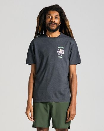 Camiseta Volcom Octopie Preta G / Preto