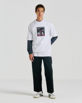 Camiseta Volcom Occulator Branca G / Branco