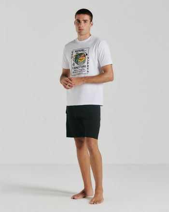 Camiseta Volcom Musubi Branca M / Off White