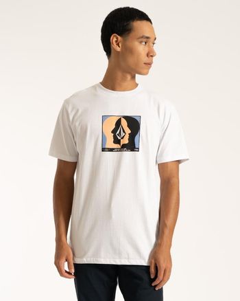 Camiseta Volcom Whelmed Branca P / Branco