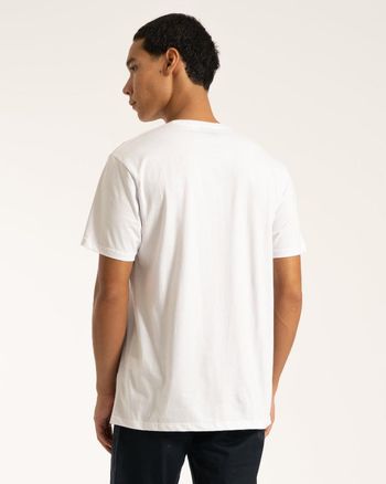 Camiseta Volcom Whelmed Branca P / Branco