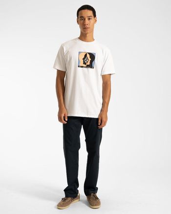 Camiseta Volcom Whelmed Branca P / Branco