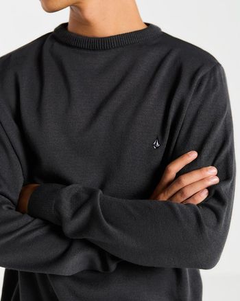 Tricot Volcom Classic Stone Grafite P / Preto