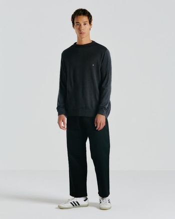 Tricot Volcom Classic Stone Grafite P / Preto