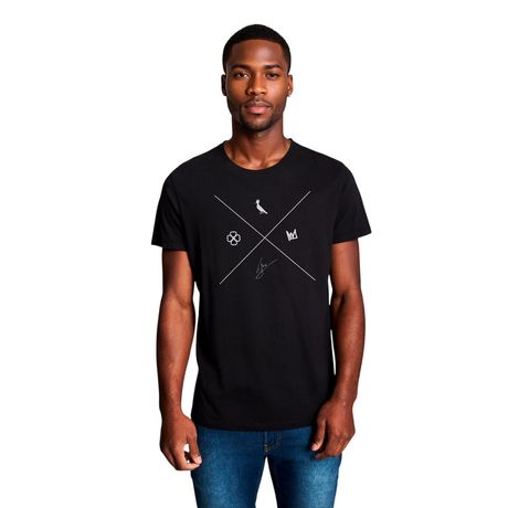 Camiseta Est Thiaguinho Sintonia Perfeita Reserva Manga Curta Branco