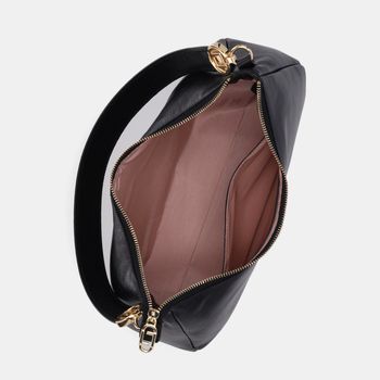 Bolsa Hobo Média Saara Panna - 2000728 UNI / Preto