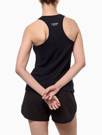 Regata Feminina Calvin Klein Performance - Preto P / Preto