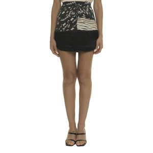 Saia Curta Seda Estampado-38 - Animale by Dress & Go (DG32355)