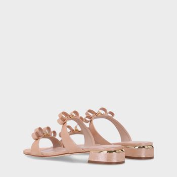 Chinelo Couro Luz da Lua - 80910002 35 / Bege