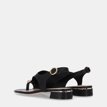 Sandália Rasteira Luz da Lua - 80910004 35 / Preto