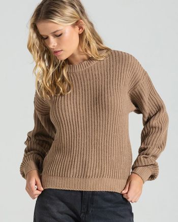 Tricot Volcom She Savage Bege G / BEGE