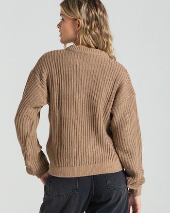 Tricot Volcom She Savage Bege G / BEGE