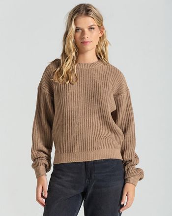 Tricot Volcom She Savage Bege G / BEGE