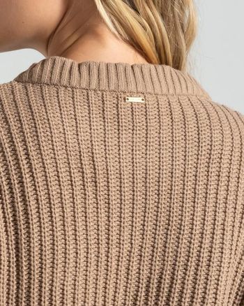 Tricot Volcom She Savage Bege G / BEGE