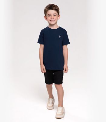 Camiseta Infantil Masculina Trick Nick Azul 12 / Azul