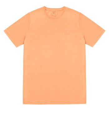 Camiseta Masculina Básica Meia Malha Diametro Laranja GG / Laranja