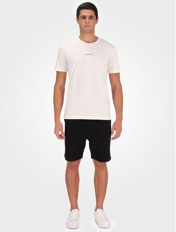 Bermuda Masculina Moletom Jogger Calvin Klein - Preto PP