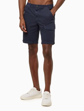 Bermuda Masculina Color Rip Stop Cargo Calvin Klein Jeans - Marinho 38