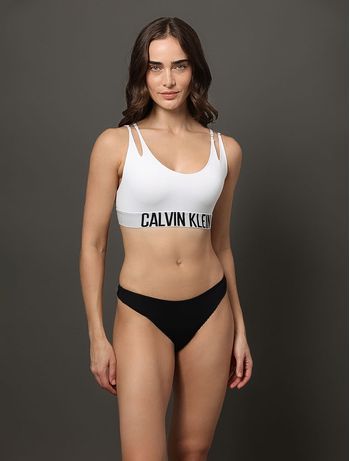 Top Feminino Micro Intense Power Calvin Klein Underwear - Branco/Branco P