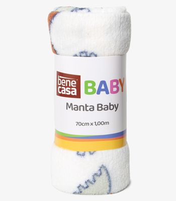Manta Infantil Microfibra Bene Casa Azul UN / Azul