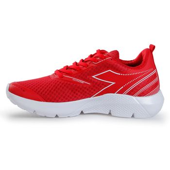 Tênis Corrida Masculino Diadora Giunone Vermelho e Branco 43 / Vermelho
