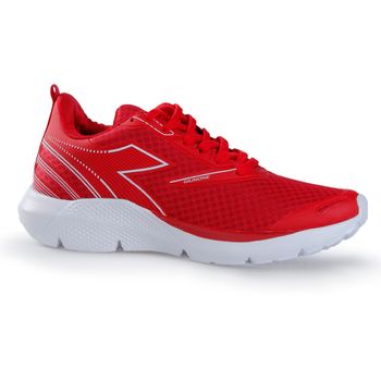 Tênis Corrida Masculino Diadora Giunone Vermelho e Branco 43 / Vermelho