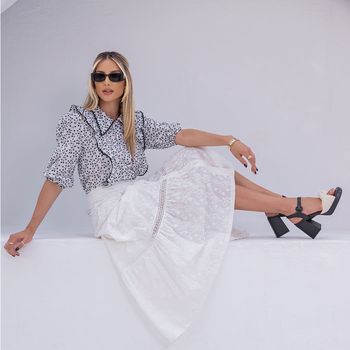 Camisa Laise Babadinhos Preto XG / Preto