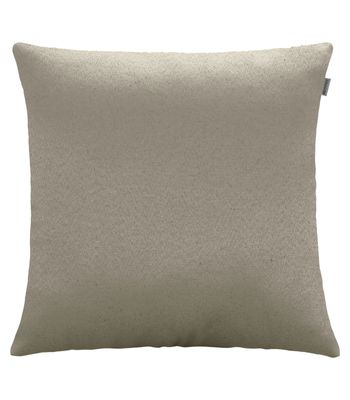 Capa De Almofada Jacquard Liso Adomes Bege UN / Bege