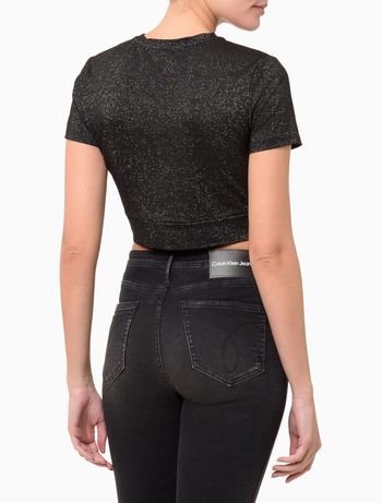 Blusa Feminina Shine Pala Amarração - Preto PP