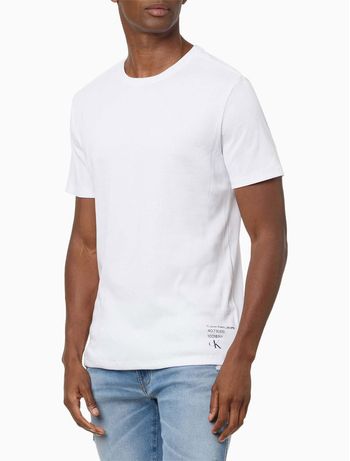 Camiseta Masculina Ribana Logo - Branco GGG