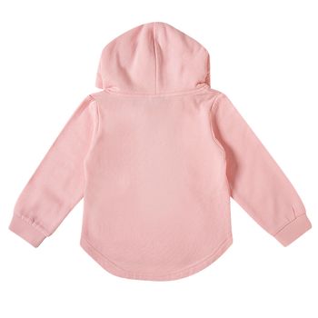 Blusão com capuz toddler rosa moletom tip top 1T / ROSA