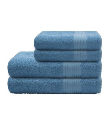 Toalha de Rosto Omega Camesa Azul UN / Azul