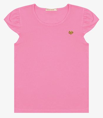 Blusa Infantil Feminina Cotton Leve Trick Nick Rosa 2 / Rosa